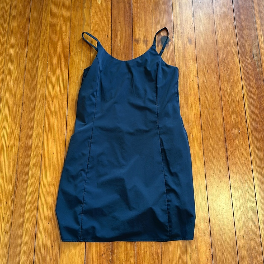 Toad & Co Black Dress with built in shorts